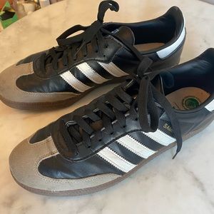 Adidas Samba Vegan Shoes 'Black White Brown'